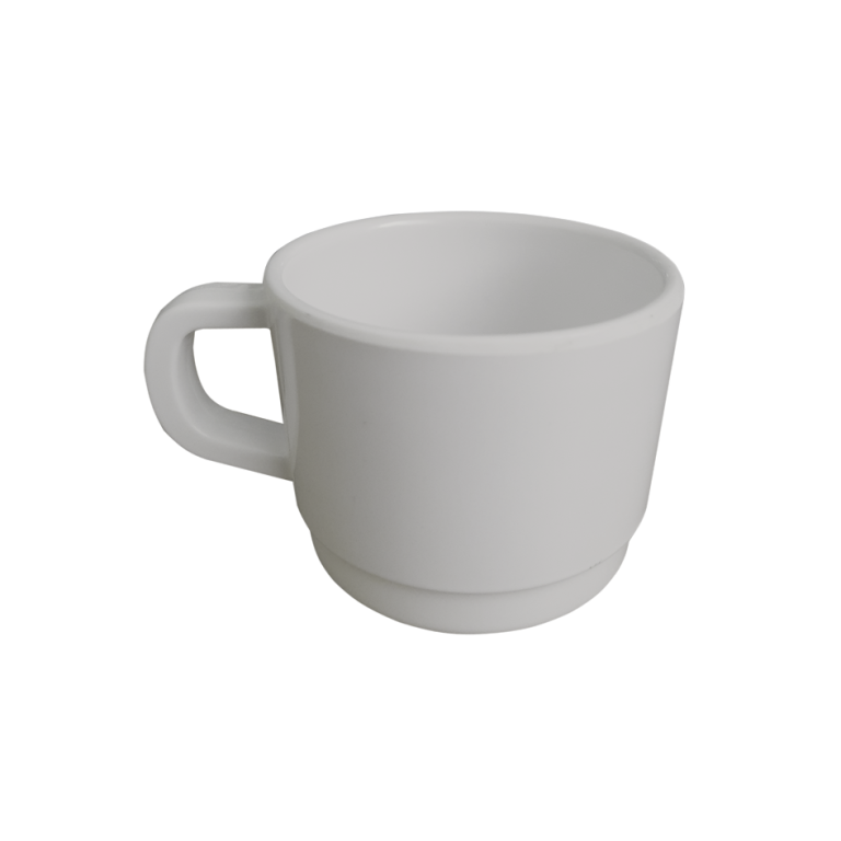 POCILLO CAFE APILABLE BLANCO
