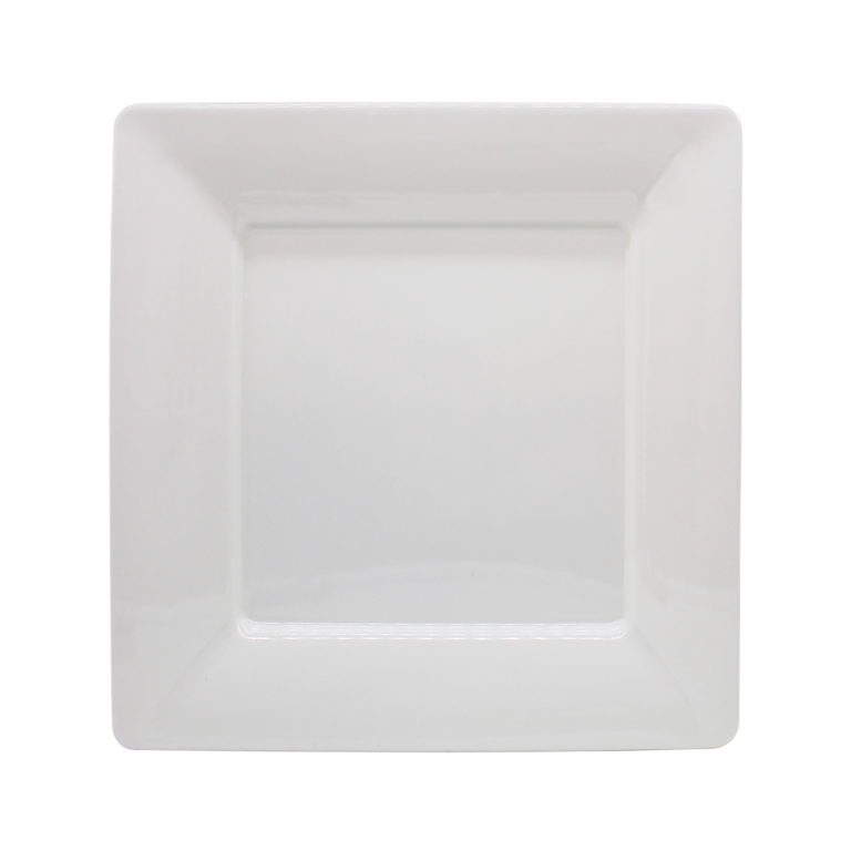 PLATO CUADRADO MEDIANO BLANCO