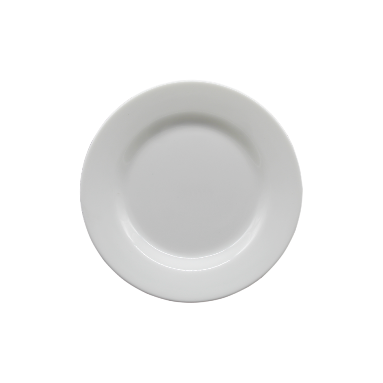 PLATO CIRCULAR PLANO MINI BLANCO