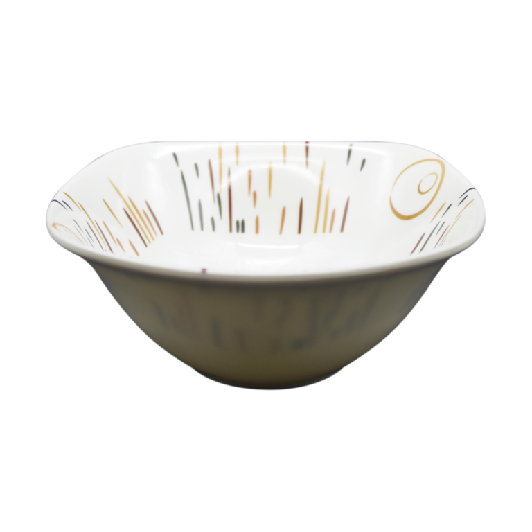 TAZA CUADRADA SOPERA MEDIANA DISEÑO LÍNEAS