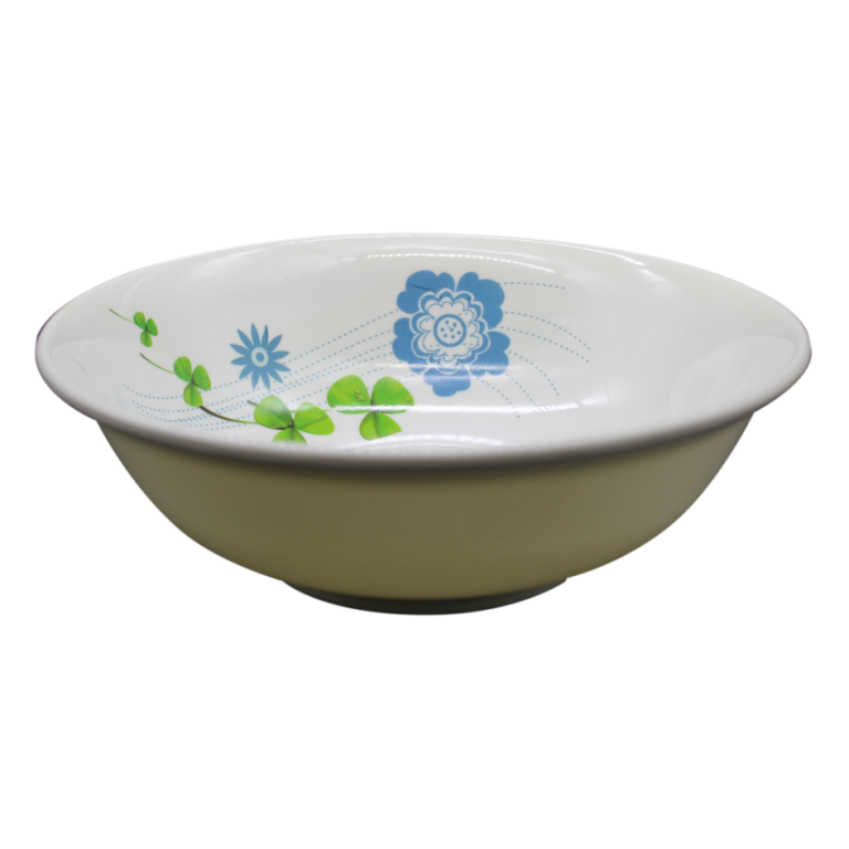 TAZA CIRCULAR GRANDE DISEÑO FLORES